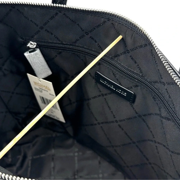 Michael Kors Large Charlotte Tote Bag Black (NWT) - Picture 9 of 10